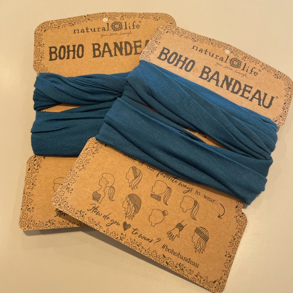 Teal Boho Bandeau